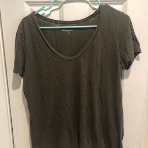 Halogen Olive Green Short Sleeve Women's Tee